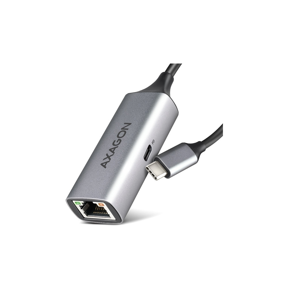 Produktbild för AXAGON ADE-TXPD - nätverksadapter - USB-C 3.2 Gen 1 - Gigabit Ethernet x 1