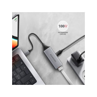 Produktbild för AXAGON ADE-TXPD - nätverksadapter - USB-C 3.2 Gen 1 - Gigabit Ethernet x 1
