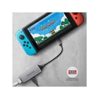 Produktbild för AXAGON ADE-TXPD - nätverksadapter - USB-C 3.2 Gen 1 - Gigabit Ethernet x 1