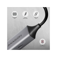Produktbild för AXAGON ADE-TXPD - nätverksadapter - USB-C 3.2 Gen 1 - Gigabit Ethernet x 1