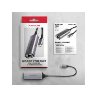 Produktbild för AXAGON ADE-TXPD - nätverksadapter - USB-C 3.2 Gen 1 - Gigabit Ethernet x 1