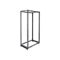 Produktbild för StarTech.com 42U 19-tums öppet serverrack - 4 stolpar justerbart djup 59-104 cm mobilt - Fristående rullande rack för nätverks-/datorutrustning - Dell PowerEdge HP ProLiant ThinkServer - rack - 42U