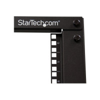 Produktbild för StarTech.com 42U 19-tums öppet serverrack - 4 stolpar justerbart djup 59-104 cm mobilt - Fristående rullande rack för nätverks-/datorutrustning - Dell PowerEdge HP ProLiant ThinkServer - rack - 42U