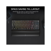 Produktbild för CORSAIR K70 CORE TKL WIRELESS RGB - tangentbord TKL - QWERTY - Nordisk - svart Inmatningsenhet