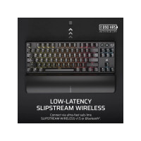 Produktbild för CORSAIR K70 CORE TKL WIRELESS RGB - tangentbord TKL - QWERTY - Nordisk - svart Inmatningsenhet
