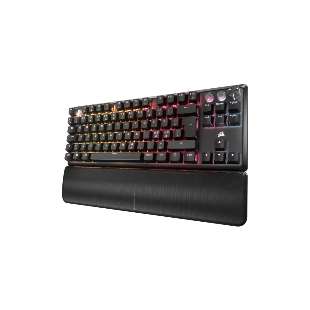 Produktbild för CORSAIR K70 PRO TKL - tangentbord TKL - QWERTY - Nordisk - svart Inmatningsenhet
