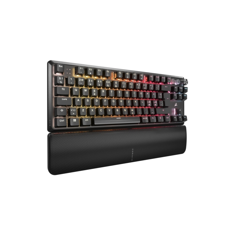 Produktbild för CORSAIR K70 PRO TKL - tangentbord TKL - QWERTY - Nordisk - svart Inmatningsenhet