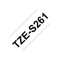 Produktbild för Brother TZe-S261 - bandlaminat - 1 kassett(er) - Rulle 3,6 cm x 8 m)