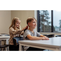 Produktbild för Massageboll m piggar 7,5cm svart (Skadad)