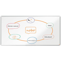 Produktbild för Whiteboard Premium Plus Stål 200x100cm