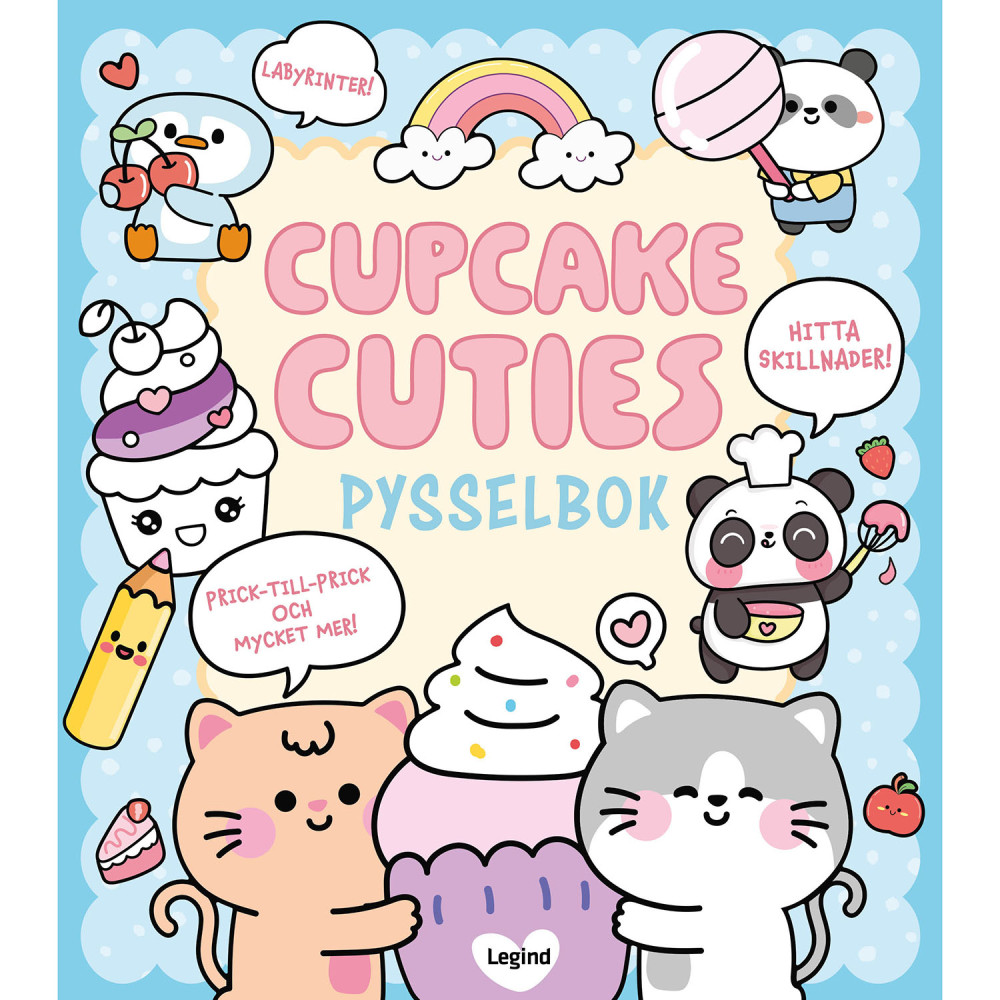 Produktbild för Pysselbok : Cupcake Cuties