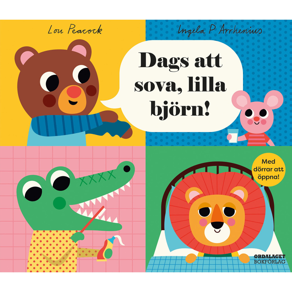 Produktbild för Dags att sova, lilla björn!