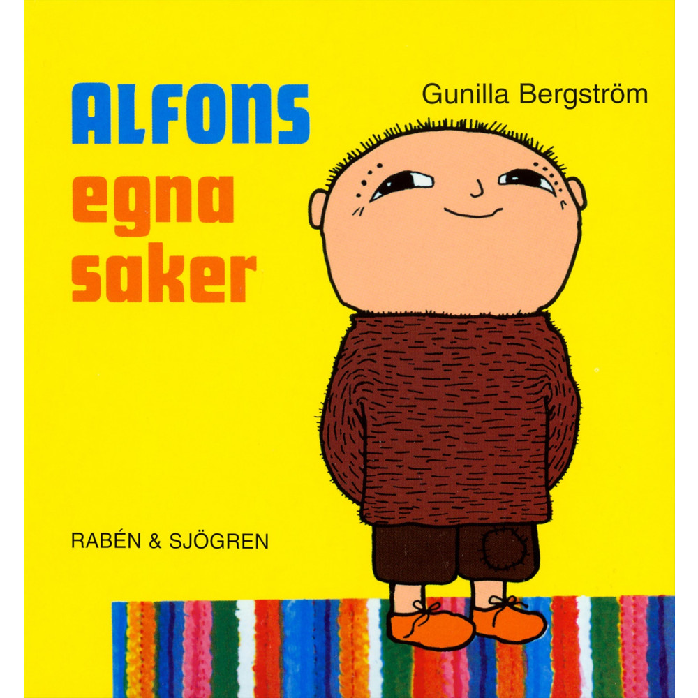 Produktbild för Alfons egna saker (bok, board book)