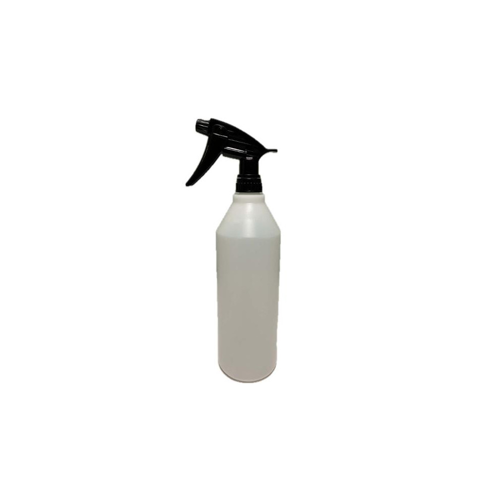 Produktbild för Sprayflaska m svart trigger 1L