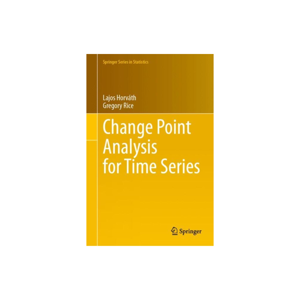 Produktbild för Change Point Analysis for Time Series (inbunden, eng)