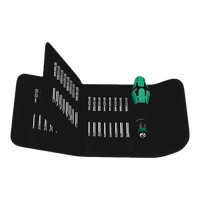 Produktbild för Wera Kraftform Kompakt 62 - skruvmejsel med bit och sockelkonfiguration - 33 delar