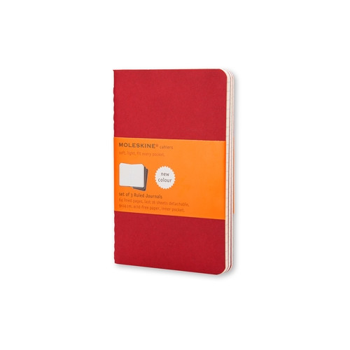 Moleskine Moleskine Cahier Journal Pocket, fodrad, mjukt omslag Cranbe...