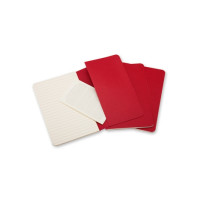 Produktbild för Moleskine Cahier Journal Pocket, fodrad, mjukt omslag Cranbe...