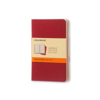 Produktbild för Moleskine Cahier Journal Pocket, fodrad, mjukt omslag Cranbe...