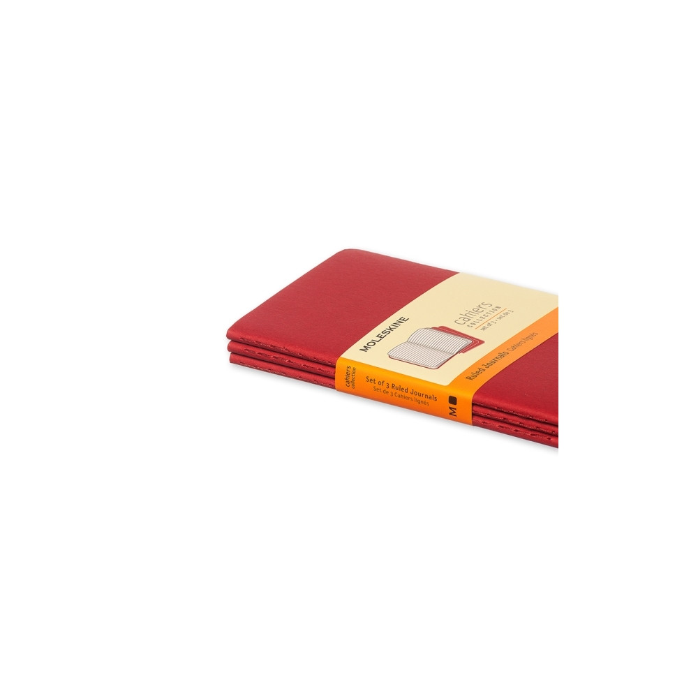 Produktbild för Moleskine Cahier Journal Pocket, fodrad, mjukt omslag Cranbe...