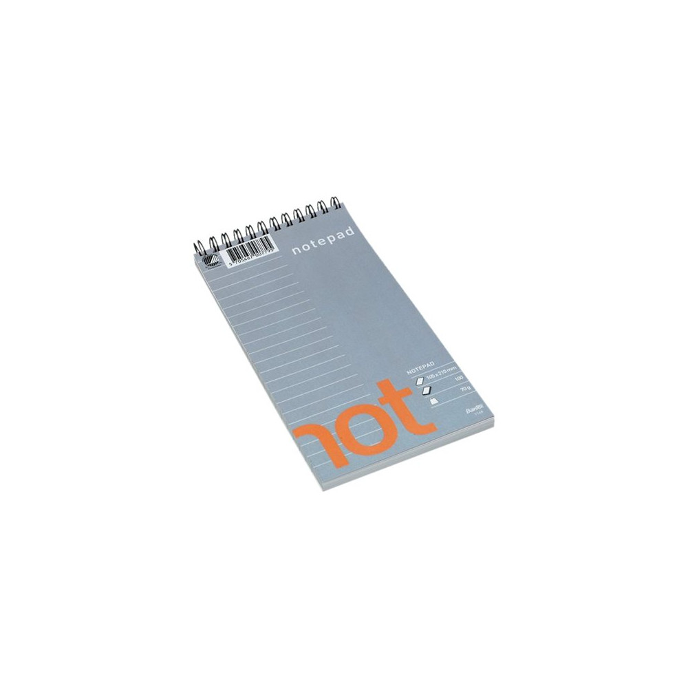 Produktbild för Bantex Not - anteckningsblock - 105 x 210 mm - 100 ark