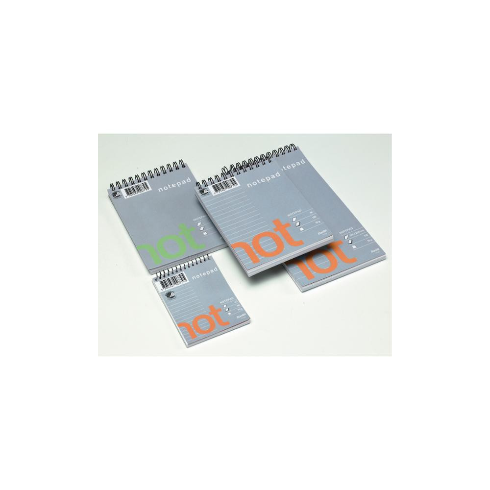 Produktbild för Bantex Not - anteckningsblock - 105 x 210 mm - 100 ark