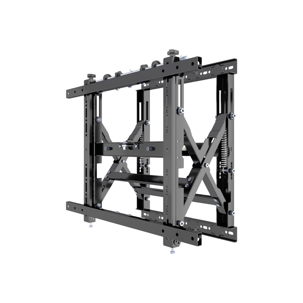 Produktbild för Multibrackets M Public Video Wall Mount Push HD monteringssats - för platt panel - svart