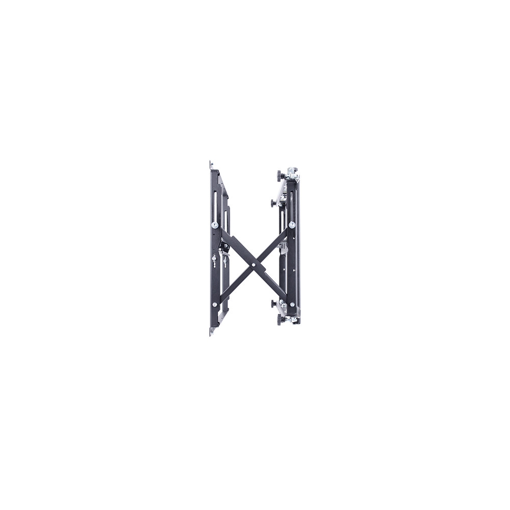 Produktbild för Multibrackets M Public Video Wall Mount Push HD monteringssats - för platt panel - svart