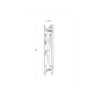 Produktbild för Multibrackets M Public Video Wall Mount Push HD monteringssats - för platt panel - svart
