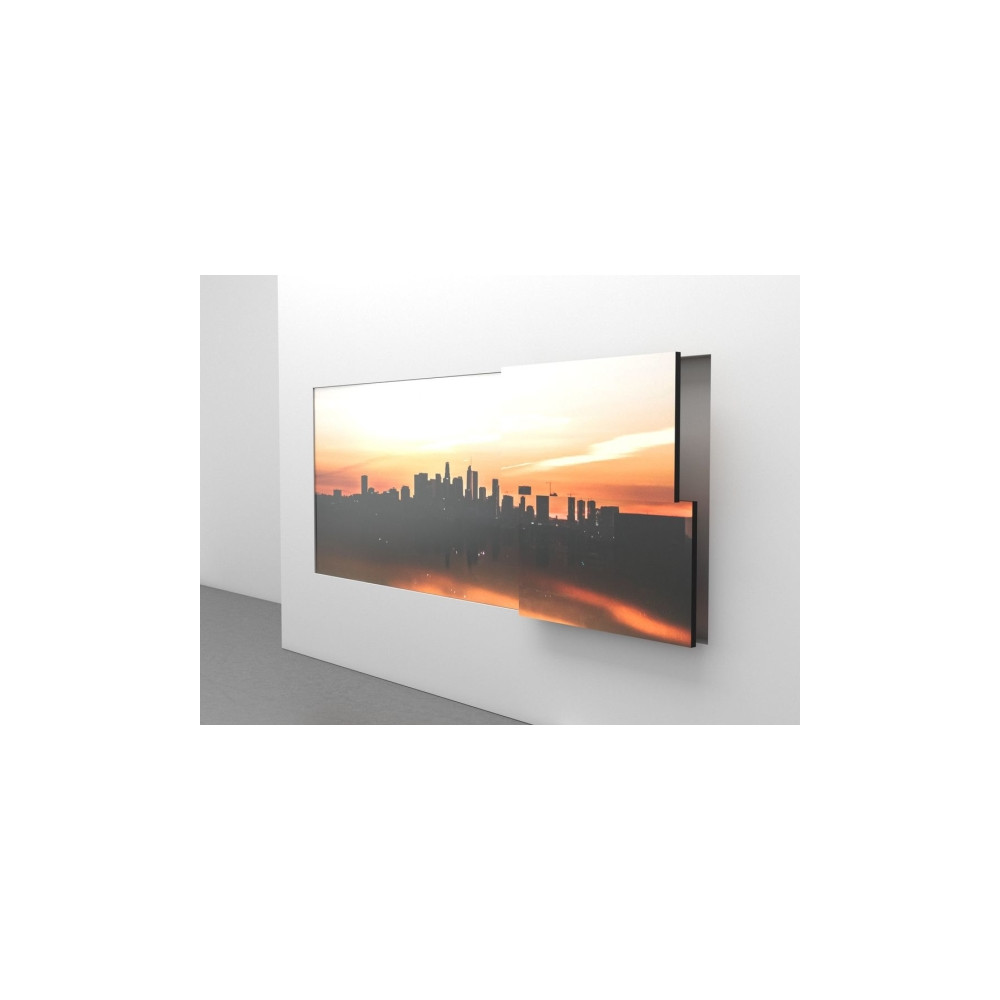 Produktbild för Multibrackets M Public Video Wall Mount Push HD monteringssats - för platt panel - svart