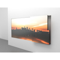 Produktbild för Multibrackets M Public Video Wall Mount Push HD monteringssats - för platt panel - svart