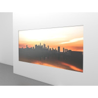 Produktbild för Multibrackets M Public Video Wall Mount Push HD monteringssats - för platt panel - svart