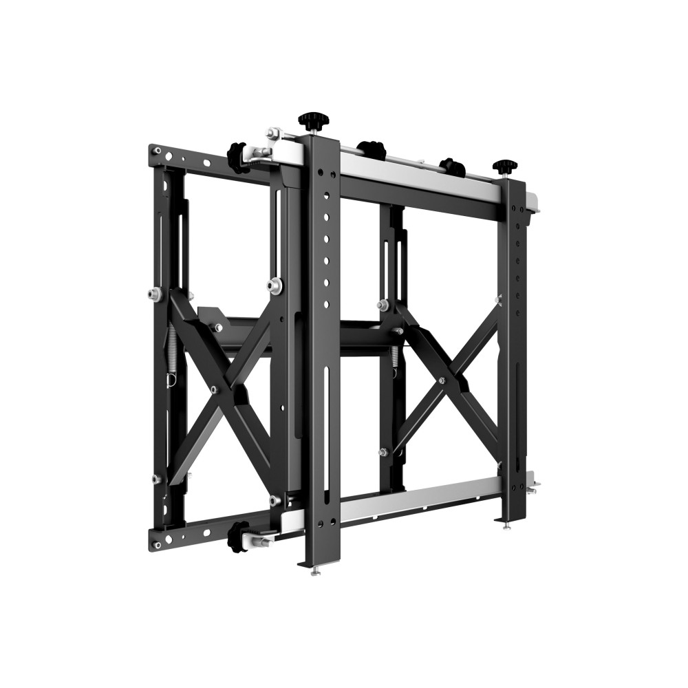 Produktbild för Multibrackets M Public Video Wall Mount Push HD monteringssats - för platt panel - svart