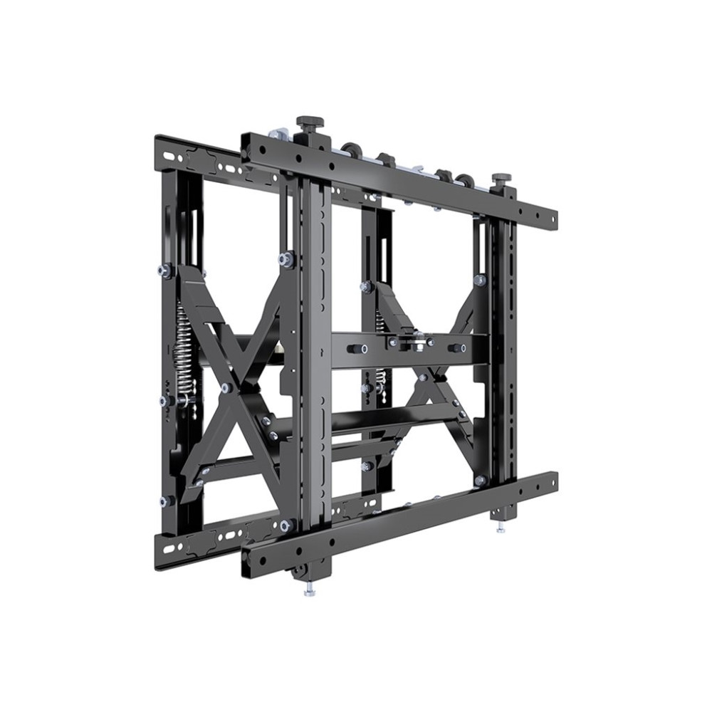 Produktbild för Multibrackets M Public Video Wall Mount Push HD monteringssats - för platt panel - svart