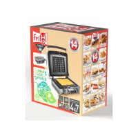Produktbild för Fritel CW 3638, 2 våffla/våfflor, Rektangulär, Antracit, 160...
