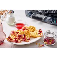 Produktbild för Fritel CW 3668, 4 våffla/våfflor, Hjärta (form), Antracit, 1...