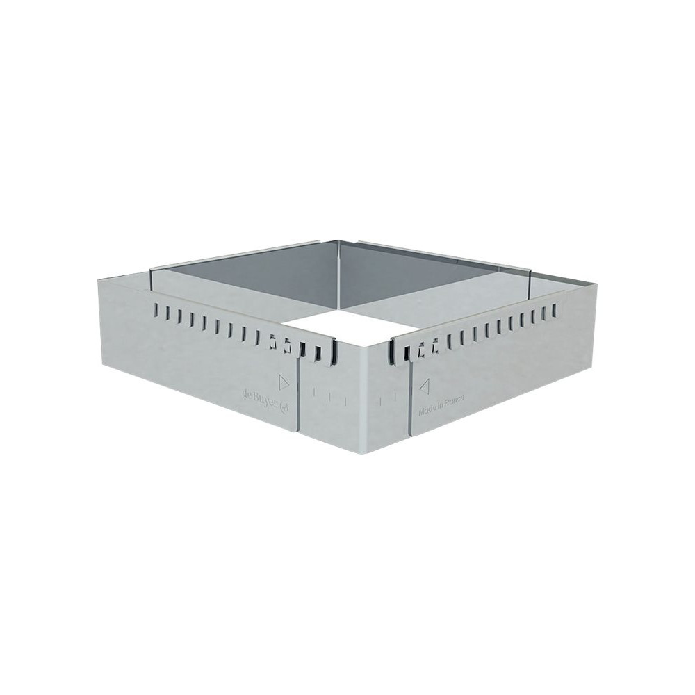 Produktbild för de Buyer pastry mold - 21.5 x 11.5 cm to 40 x 21 cm