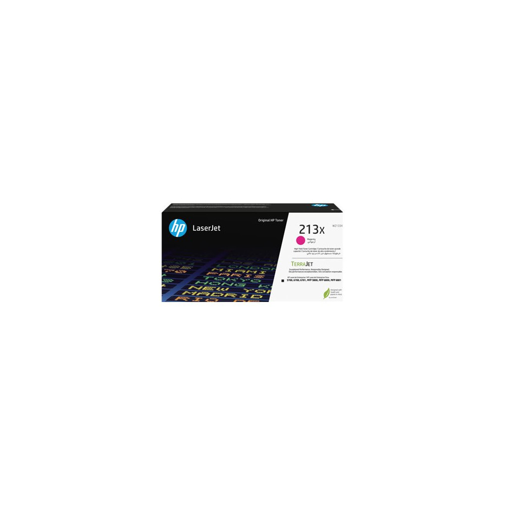 Produktbild för HP 213X - Lång livslängd - magenta - original - LaserJet - tonerkassett (W2133X)