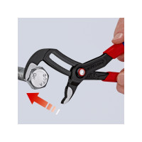 Produktbild för KNIPEX Vattenpumpstång Cobra QuickSet grå bläckfärgad 250 mm