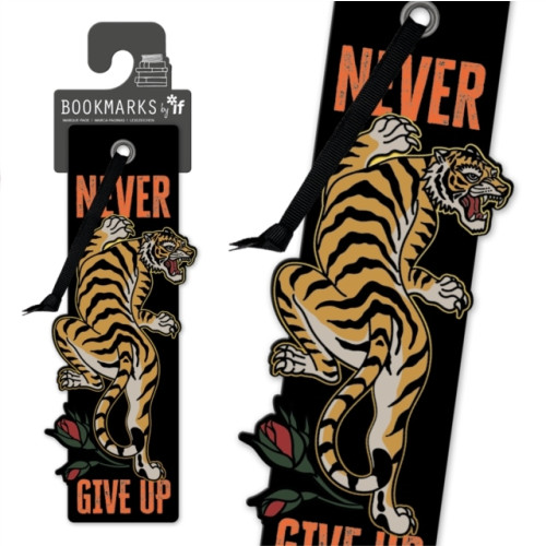 If plc Quirky Bookmarks - Never Give Up