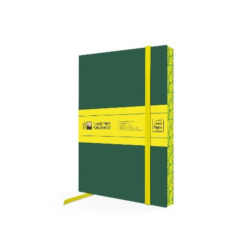 Flame Tree Publishing Racing Green Artisan Paperback Notebook (bok, eng)
