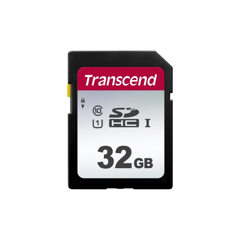 Produktbild för Transcend 300S - flash-minneskort - 32 GB - SDHC UHS-I