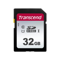 Produktbild för Transcend 300S - flash-minneskort - 32 GB - SDHC UHS-I