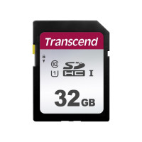 Produktbild för Transcend 300S - flash-minneskort - 32 GB - SDHC UHS-I