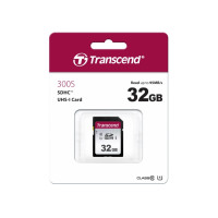 Produktbild för Transcend 300S - flash-minneskort - 32 GB - SDHC UHS-I