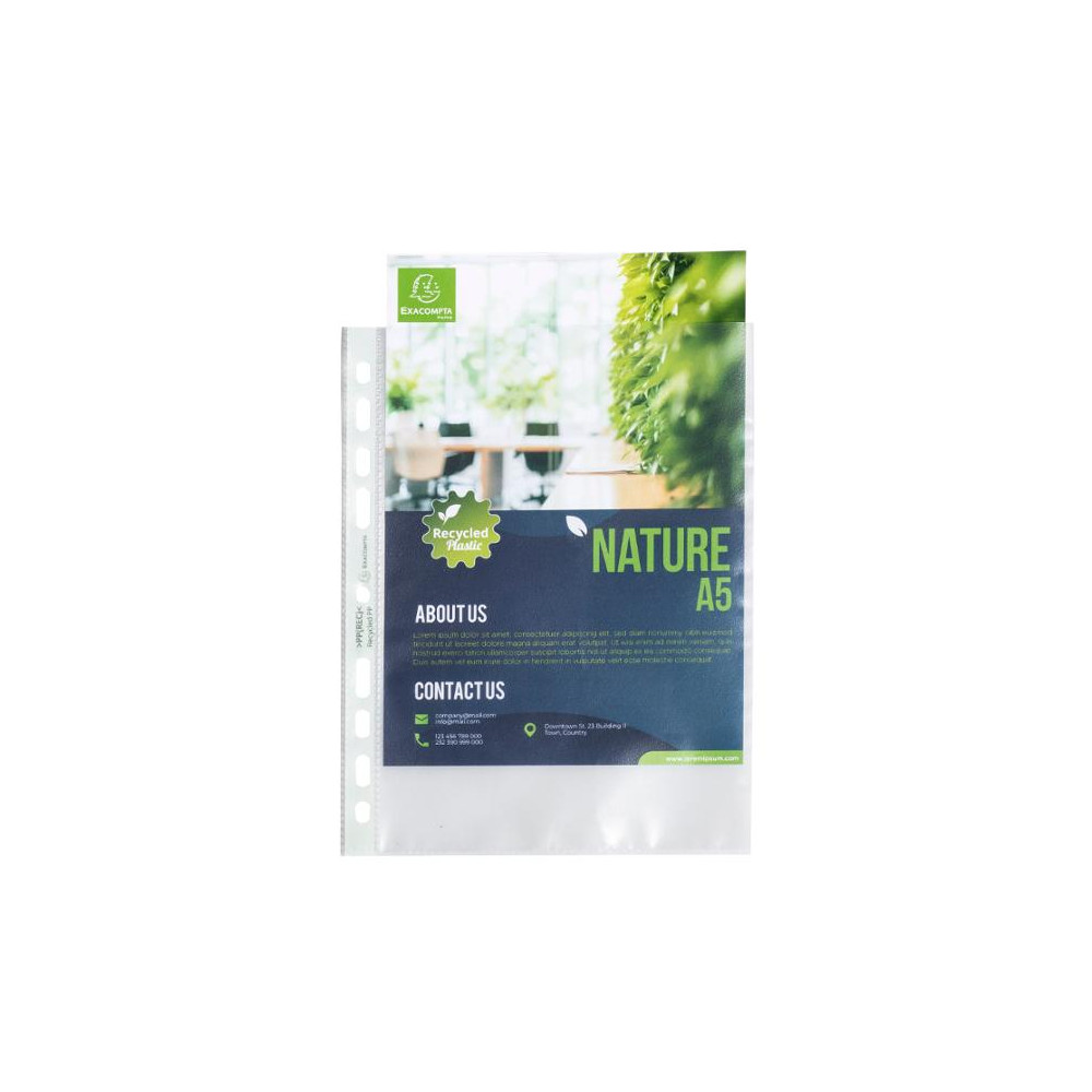 Produktbild för Plastficka Forever Rec A5 0,06mm 50/fp