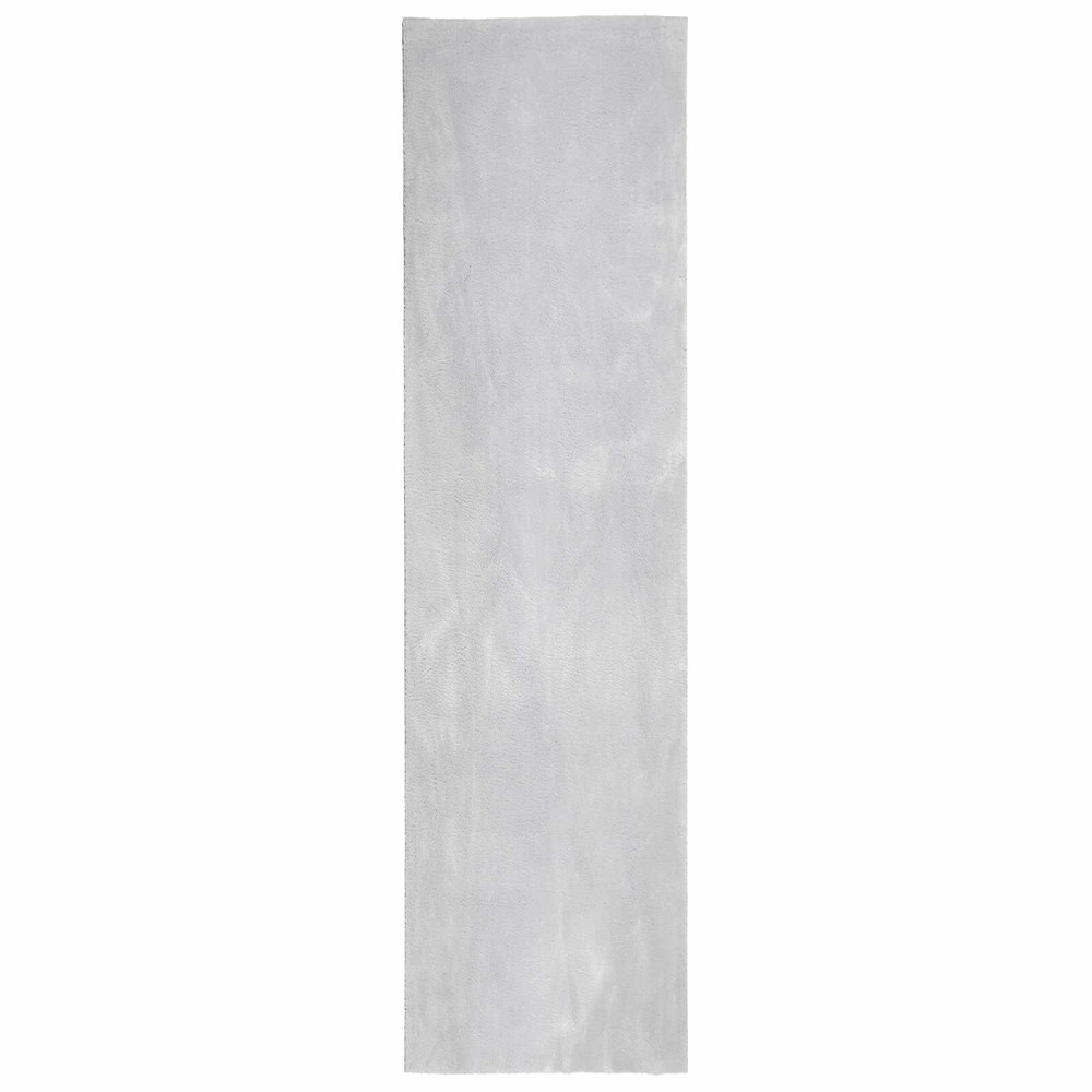 Produktbild för Mellanhög mjuk och tvättbar matta HUARTE Grå 80 x 300 cm