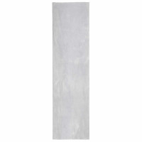 Produktbild för Mellanhög mjuk och tvättbar matta HUARTE Grå 80 x 300 cm