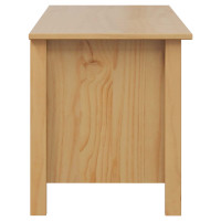 Produktbild för Förvaringslåda HILL Honung brun 90 x 40 x 45 cm Massivt furu
