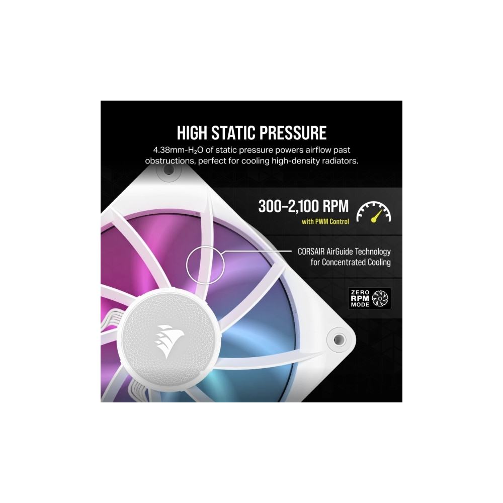 Produktbild för CORSAIR iCUE Link RX120 RGB - lådfläkt